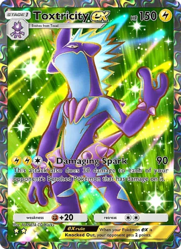 Toxtricity ex - Pokémon TCG Card