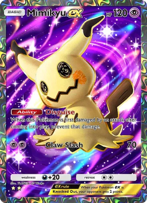 Mimikyu ex - Pokémon TCG Card