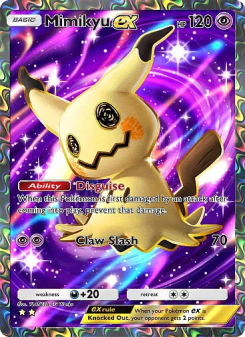 Mimikyu ex - pokemon TCG Card