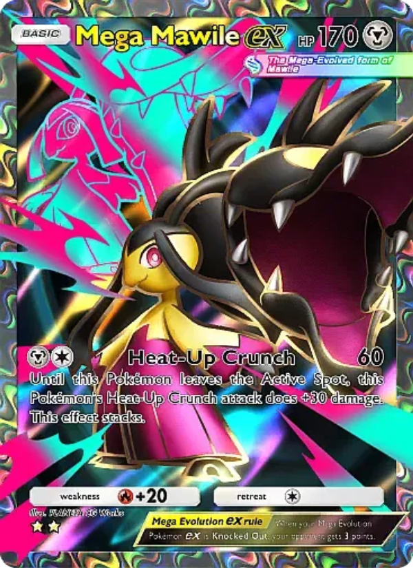 Mega Mawile ex - Pokémon TCG Card