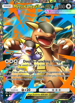 Mega Kangaskhan ex - pokemon TCG Card