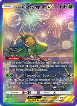 Teal Mask Ogerpon ex - pokemon TCG Card