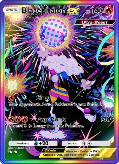 Blacephalon ex - pokemon TCG Card