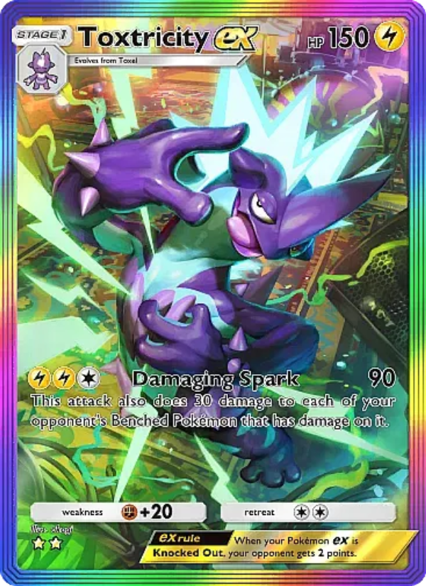 Toxtricity ex - Pokémon TCG Card