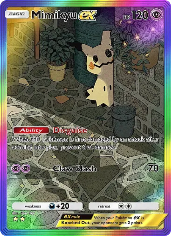 Mimikyu ex - Pokémon TCG Card
