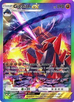 Gigalith ex - pokemon TCG Card