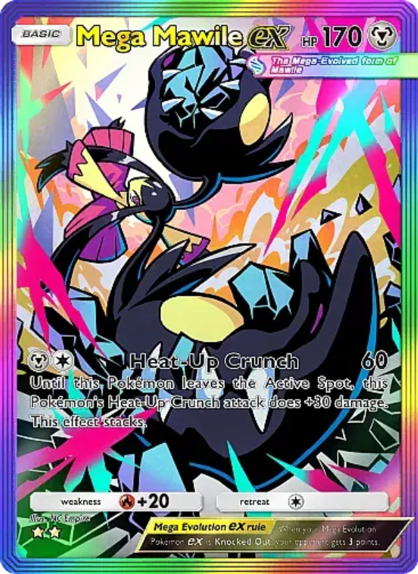 Mega Mawile ex - Pokémon TCG Card