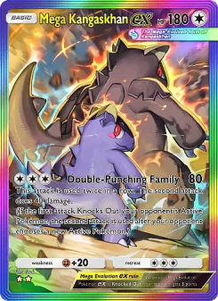 Mega Kangaskhan ex - pokemon TCG Card