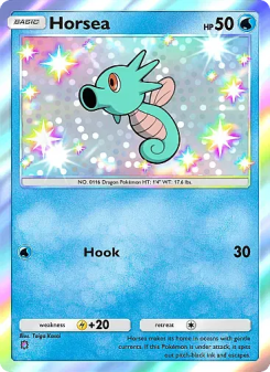 Horsea - pokemon TCG Card