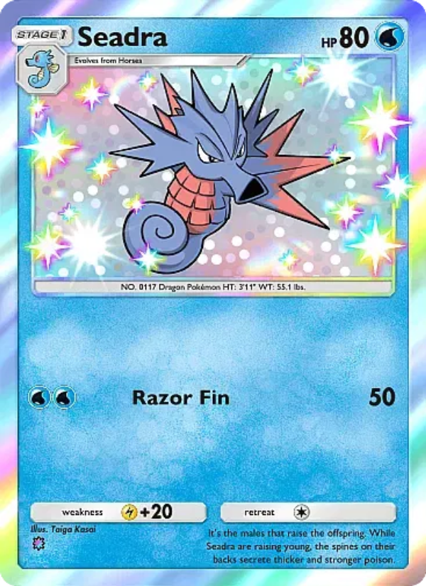Seadra - Pokémon TCG Card