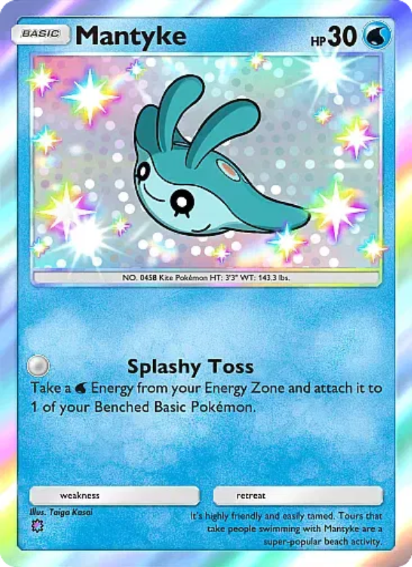 Mantyke - Pokémon TCG Card