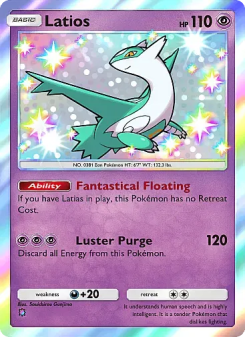 Latios - pokemon TCG Card