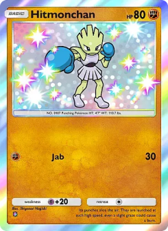 Hitmonchan - pokemon TCG Card