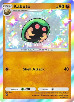 Kabuto - pokemon TCG Card