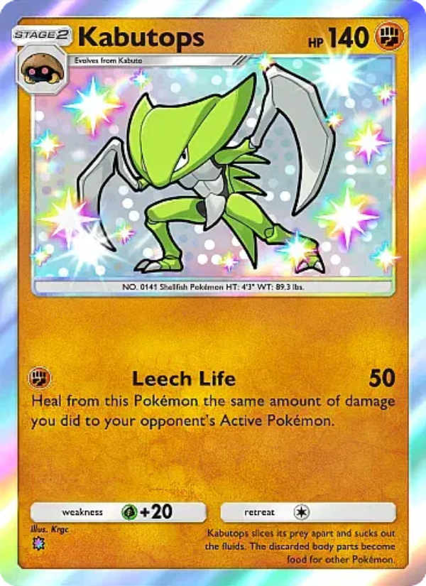 Kabutops - Pokémon TCG Card
