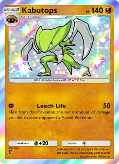 Kabutops - pokemon TCG Card