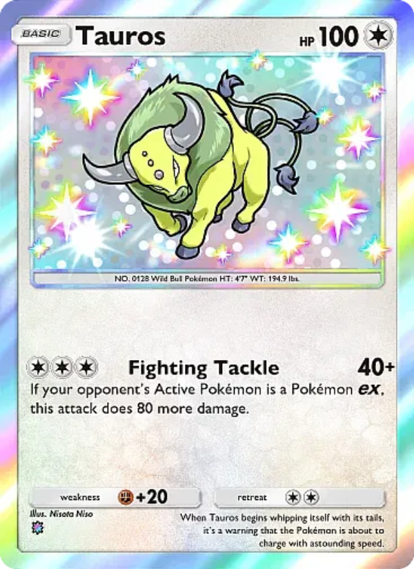 Tauros - Pokémon TCG Card