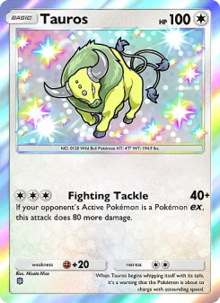 Tauros - pokemon TCG Card