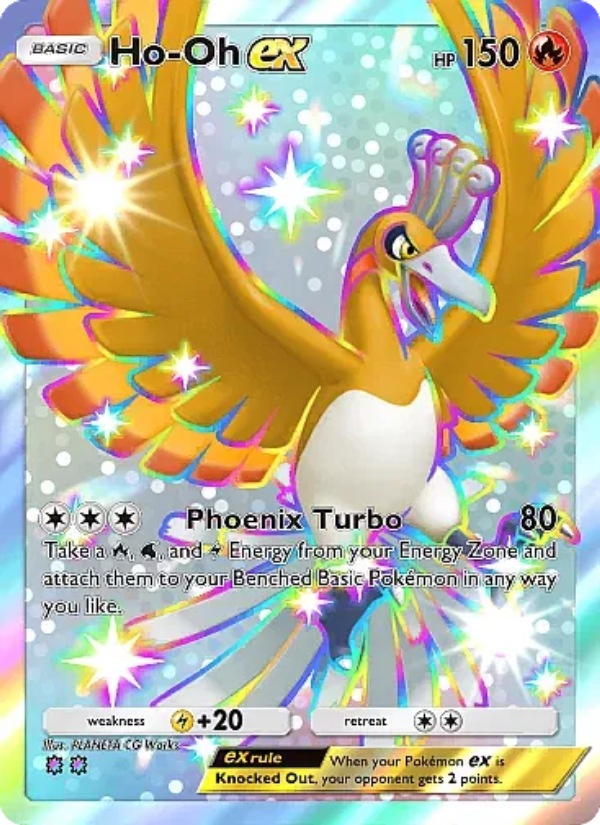Ho-Oh ex - Pokémon TCG Card