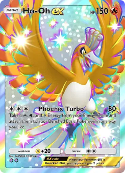 Ho-Oh ex - pokemon TCG Card