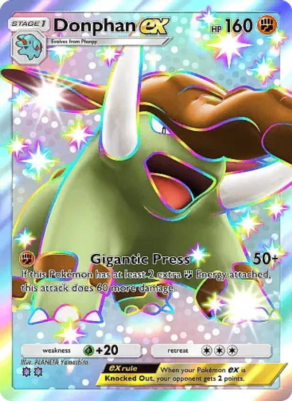 Donphan ex - Pokémon TCG Card
