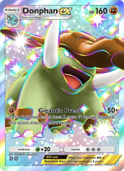 Donphan ex - pokemon TCG Card