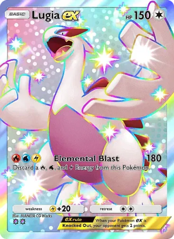 Lugia ex - Pokémon TCG Card