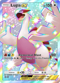 Lugia ex - pokemon TCG Card