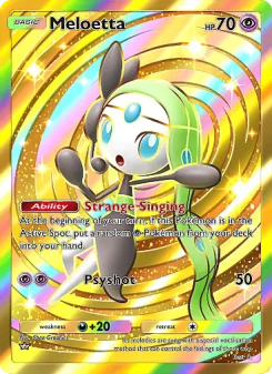 Meloetta - pokemon TCG Card