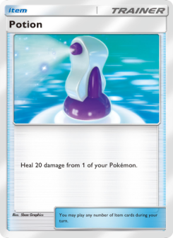 Potion - pokemon TCG Card