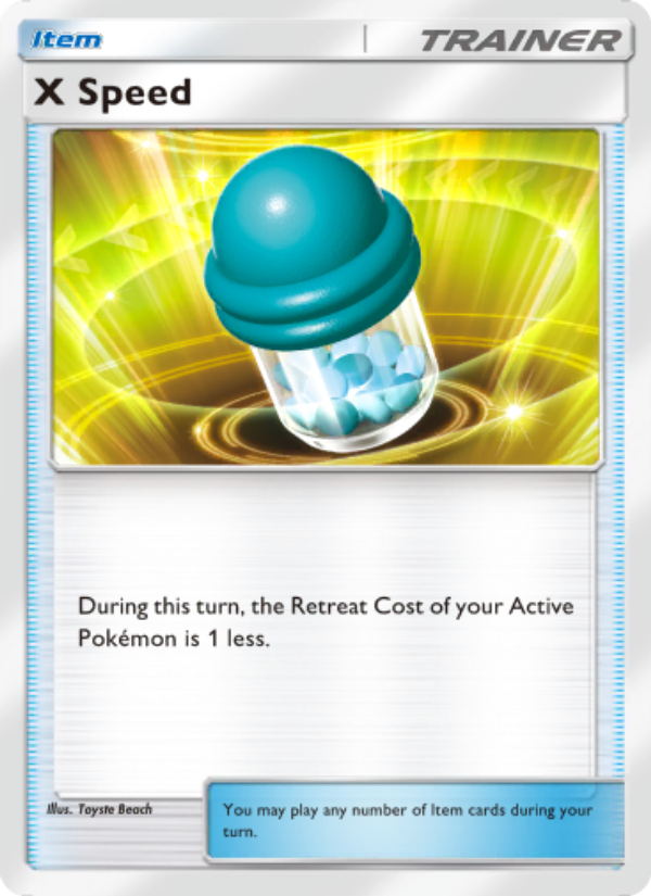 X Speed - Pokémon TCG Card