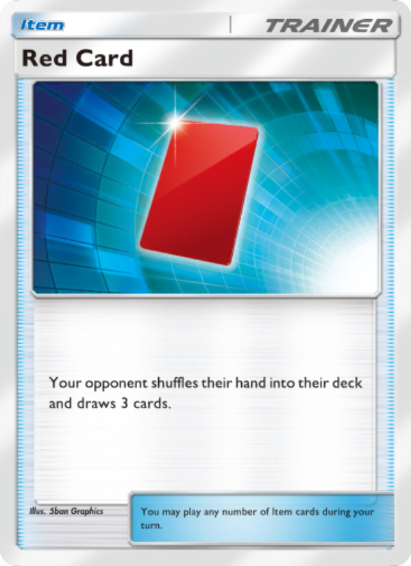 Red Card - Pokémon TCG Card