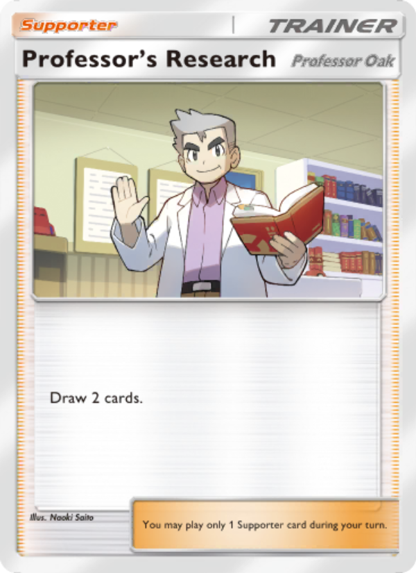 Professor's Research - Pokémon TCG Card