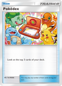 Pokédex - pokemon TCG Card