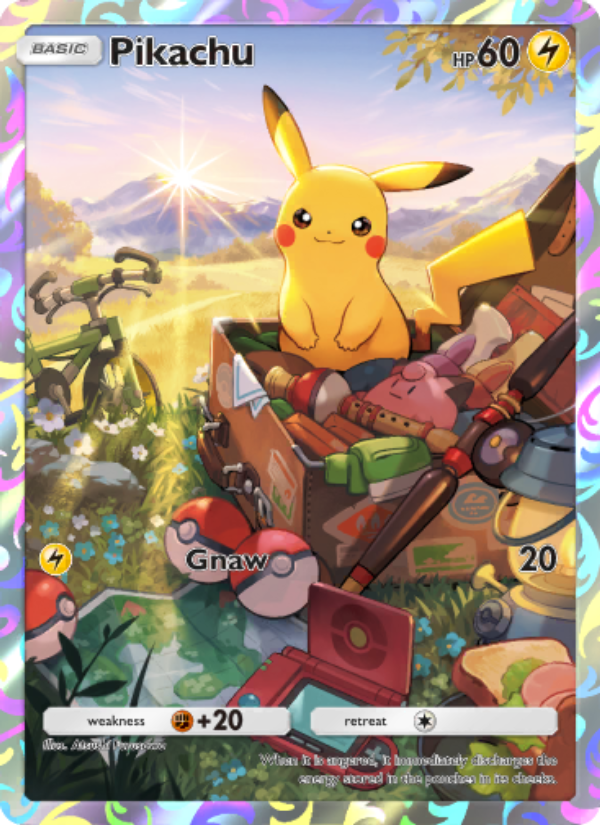 Pikachu - Pokémon TCG Card