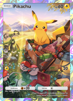 Pikachu - pokemon TCG Card