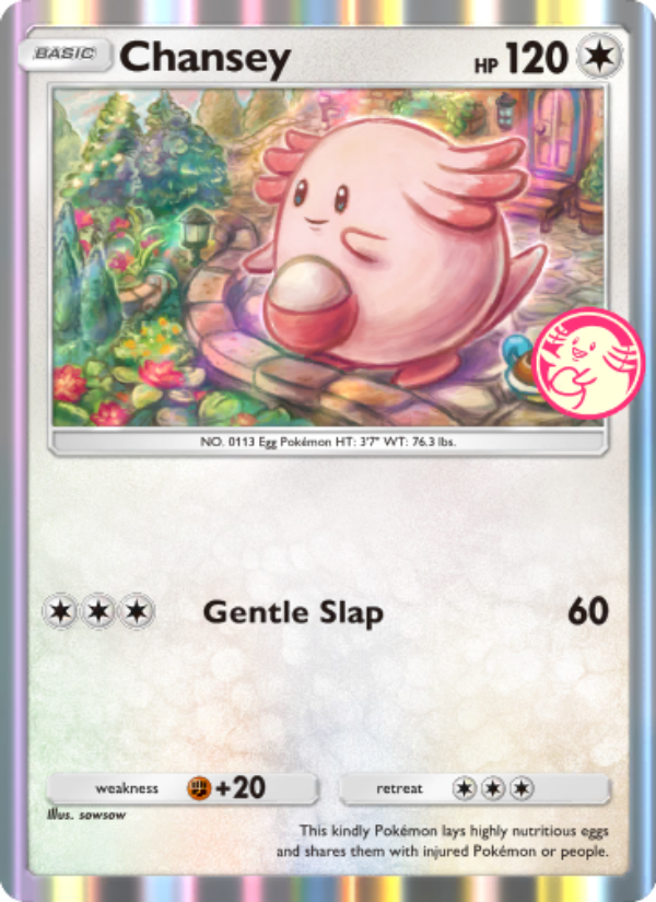 Chansey - Pokémon TCG Card