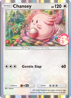 Chansey - pokemon TCG Card