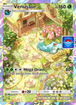 Venusaur - pokemon TCG Card