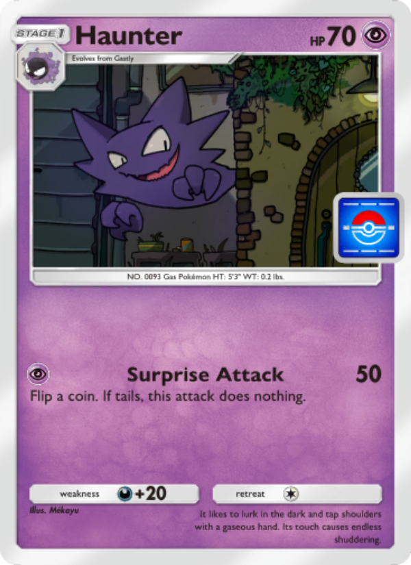 Haunter - Pokémon TCG Card