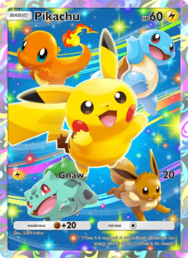 Pikachu - Pokémon TCG Card
