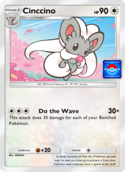 Cinccino - pokemon TCG Card