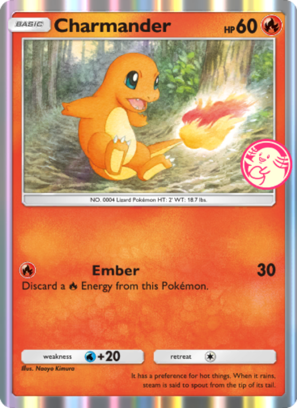 Charmander - Pokémon TCG Card