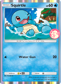 Squirtle - pokemon TCG Card