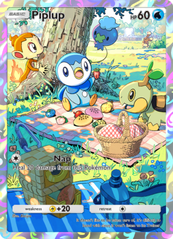 Piplup - Pokémon TCG Card