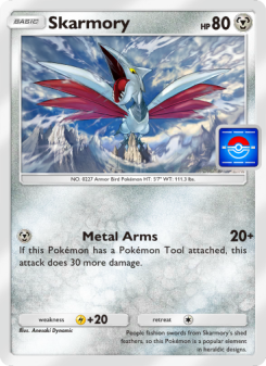 Skarmory - pokemon TCG Card
