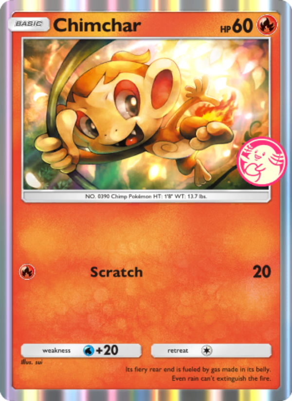 Chimchar - Pokémon TCG Card