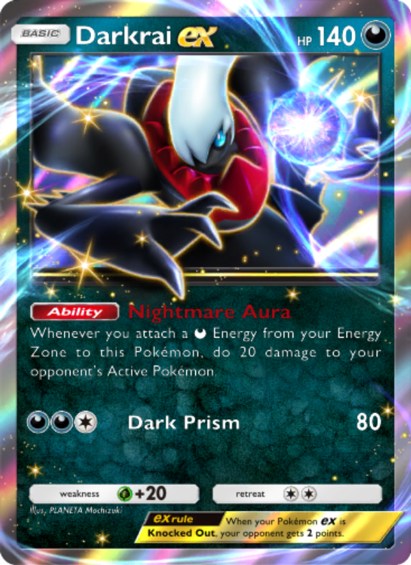 Darkrai ex - Pokémon TCG Card