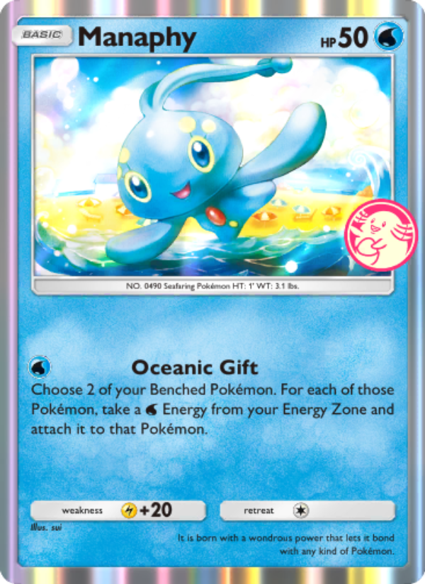Manaphy - Pokémon TCG Card
