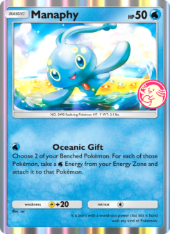 Manaphy - pokemon TCG Card
